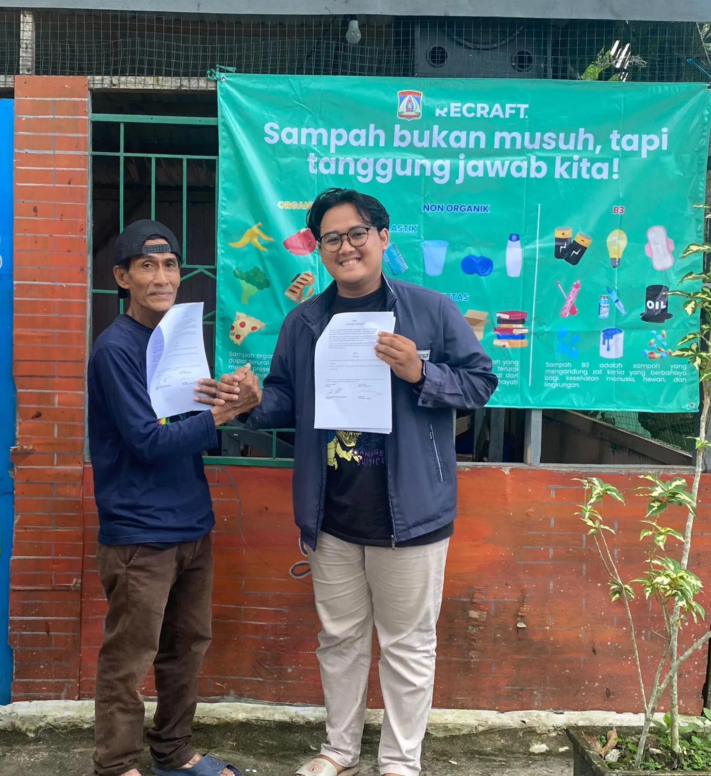 Pryitno Ketua Bank Sampah Induk